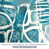 SOULFUL scribbles stencils live stream by traci bautista